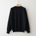 All-yak Crewneck #BLACK×NAVY [NEP-AW2408]