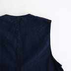 Indigo Field Jumper Dress #Indigo [N25SF024]