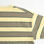 BORDER SS TOP #P.YELLOW x VIRIDIAN [PMAV-CS04]