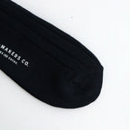 GENT’S SOCKS #IVORY BLACK [PM-ACPP06]