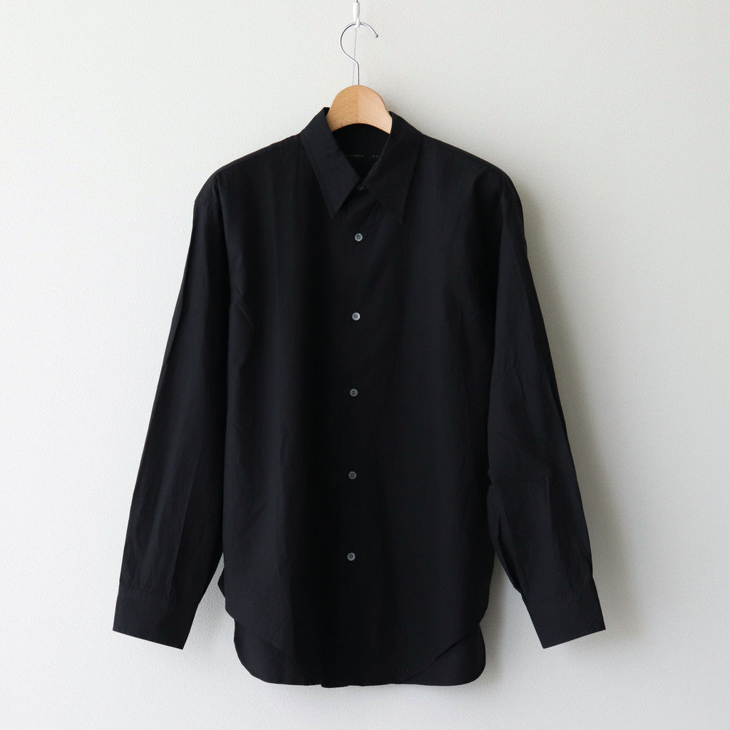 MILITARY DRESS SHIRT #FADED BLACK [PMLW-LS01]