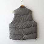 MOUNTAINEER DOWN VEST #D.GRAY [PMAU-VT01]