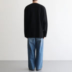 Rough&Smooth Thermal Over-neck L/S #Black [bROOTS24F30F26]