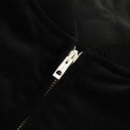 FADED VELVET SOUVENIR JACKET #GRAPHITE [242OJ-JK15]