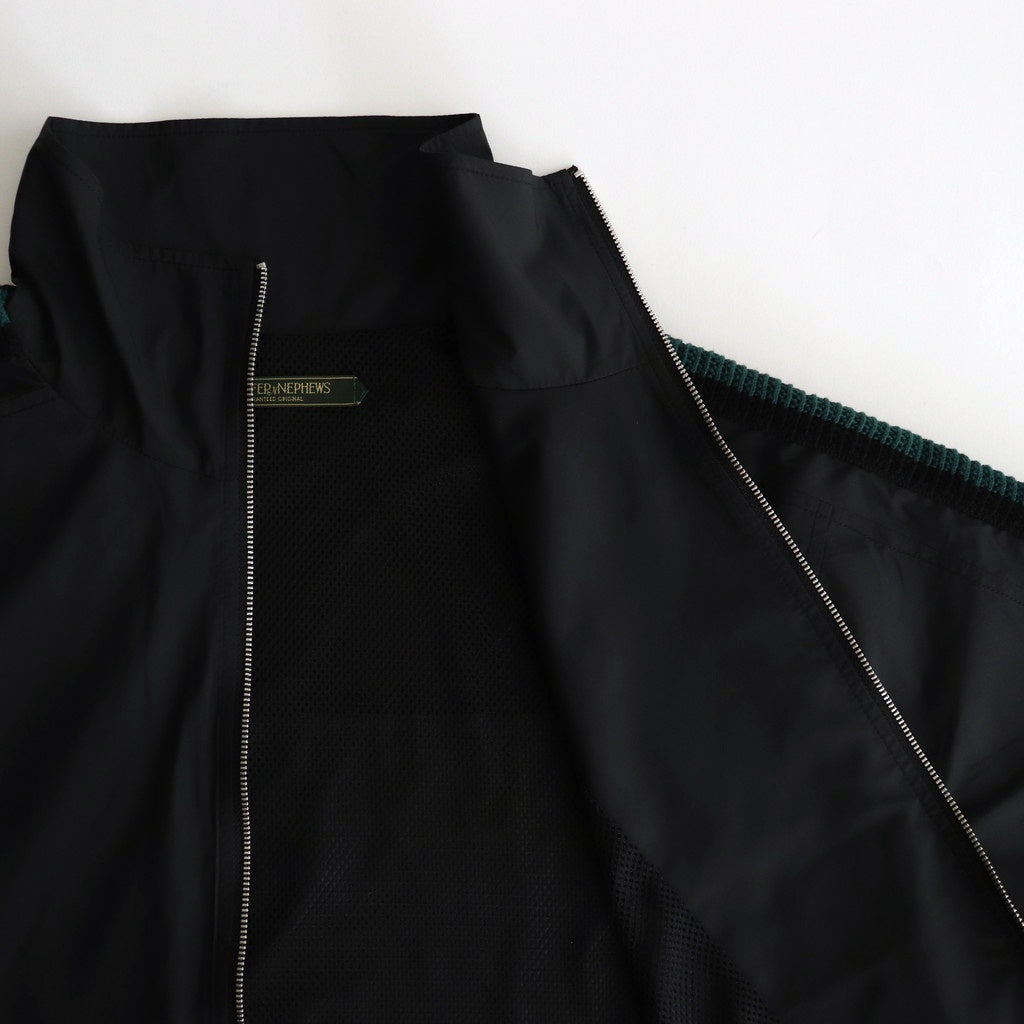 TRACK JACKET POLYESTER #BLACK [DNS25B03]