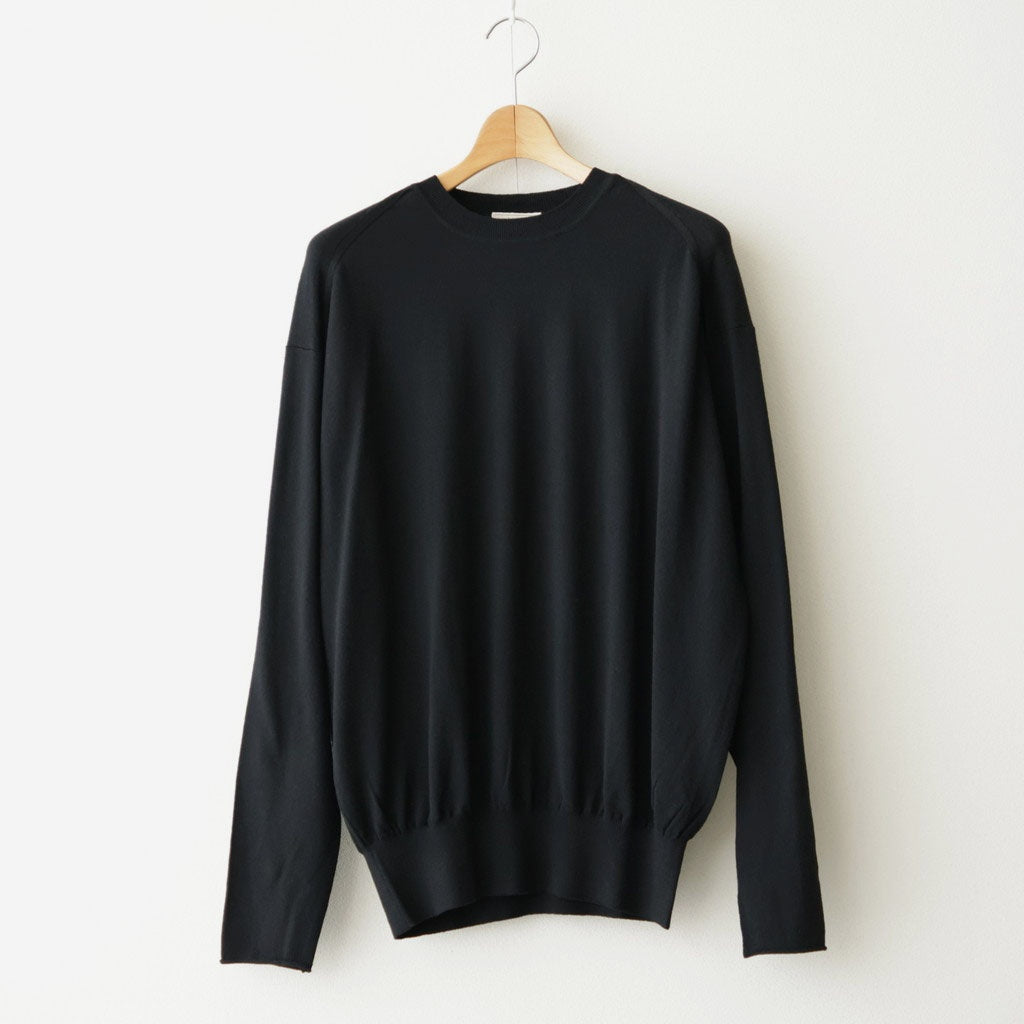 Wool Crewneck #BLACK [NEP-AW2626]