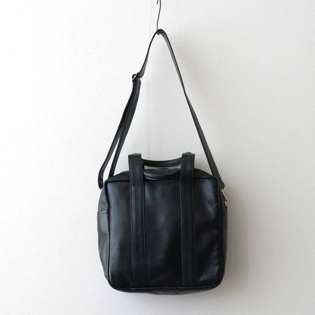 FLIGHT BAG M #BLACK [BG-49-C-COW-5]