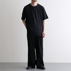 NORMANDY LINEN T-SHIRT #NAVY [BN-26SM-071]