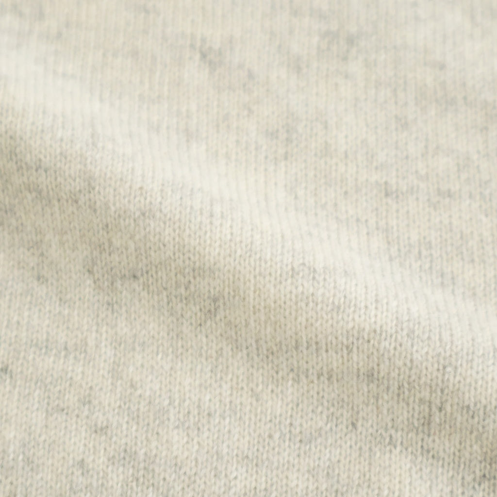 Cashmere Henleyneck - Diffusion Exclusive #Lt.Gray×Charcoal [NEP-AW2520B]