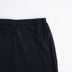 Wool RIB Skirt #Black [BHSW25F4F26]