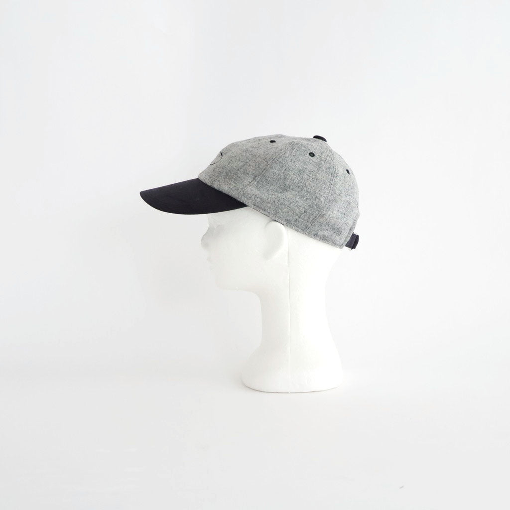 BRITISH TWEED WOOL CAP - FANBOY #LIGHT GRAY [Y01019]