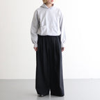 Thin-Sweat Separate-Pocket Hoodie P/O #HeatherWhite [bROOTS25S20]