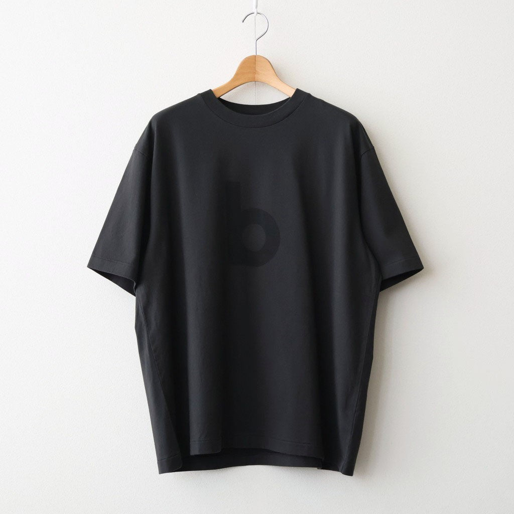 bd Print Tee WIDE #InkBlack×Black-PT [bROOTS25S34S26A]
