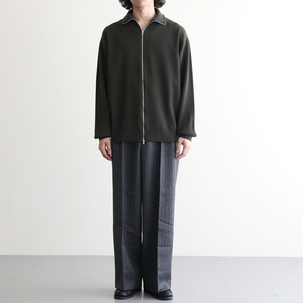 SINGLE PLEAT WIDE TROUSERS #GRAY [M26C20PT01C]