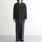 SINGLE PLEAT WIDE TROUSERS #GRAY [M26C20PT01C]