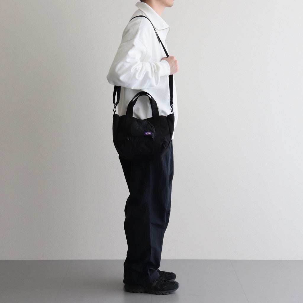 CORDURA Nylon Shoulder Tote Bag #Black [N25SO020]