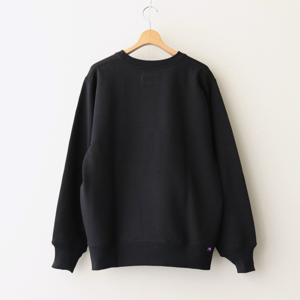 Field Crewneck Sweatshirt #Black [N24FH060]