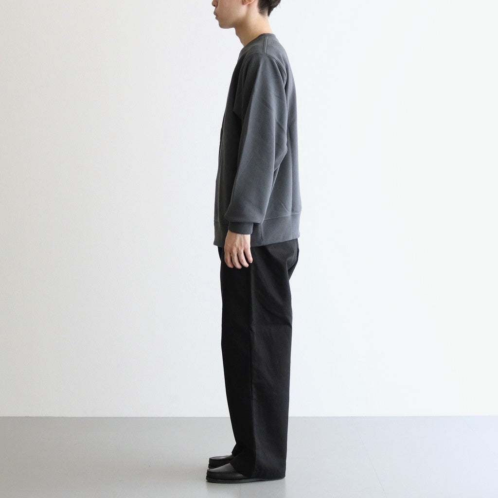 Field Crewneck Sweatshirt #Asphalt Gray [N24FH060]