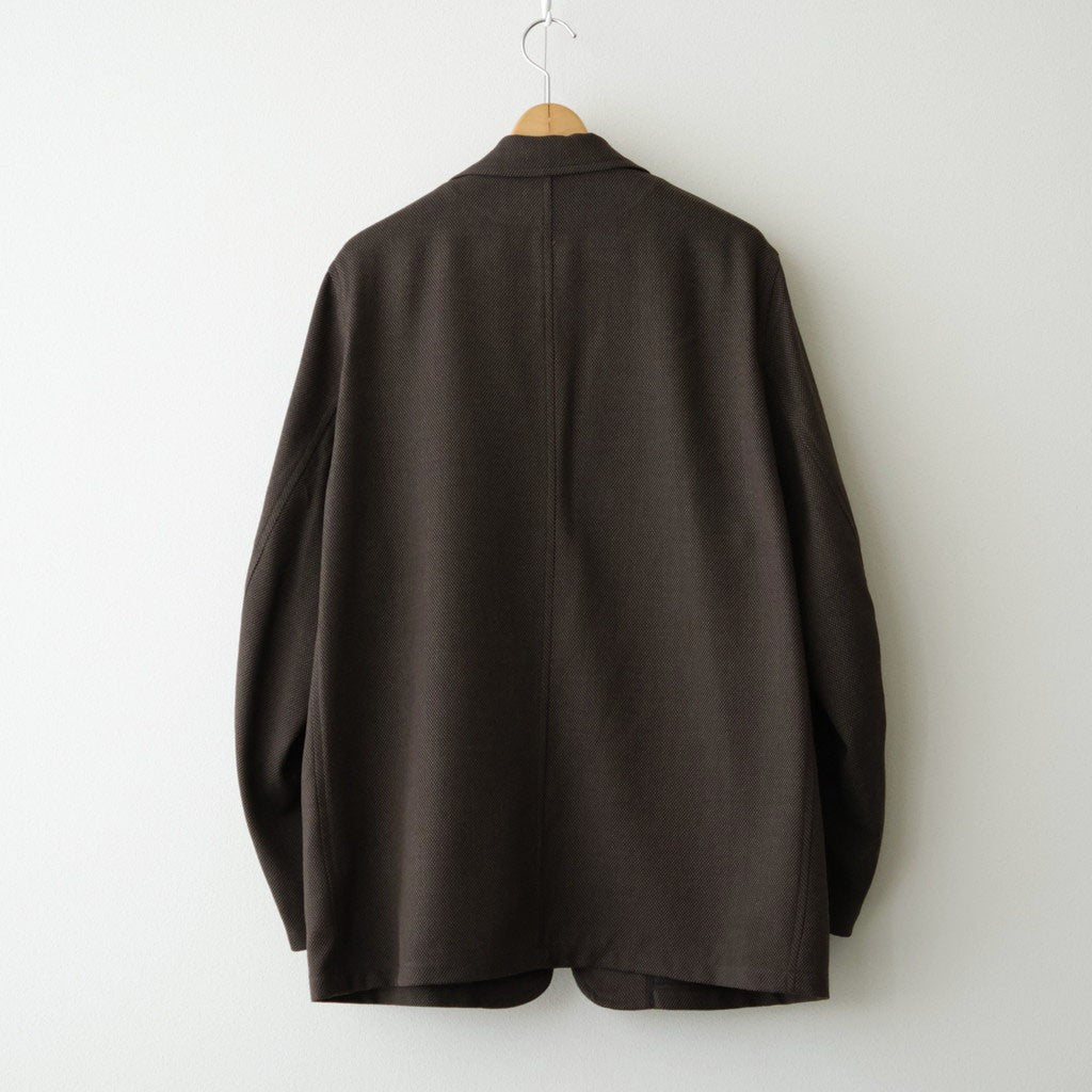 STROLL AROUND JACKET #BROWN BIRD’S-EYE [M26C10JK01C]