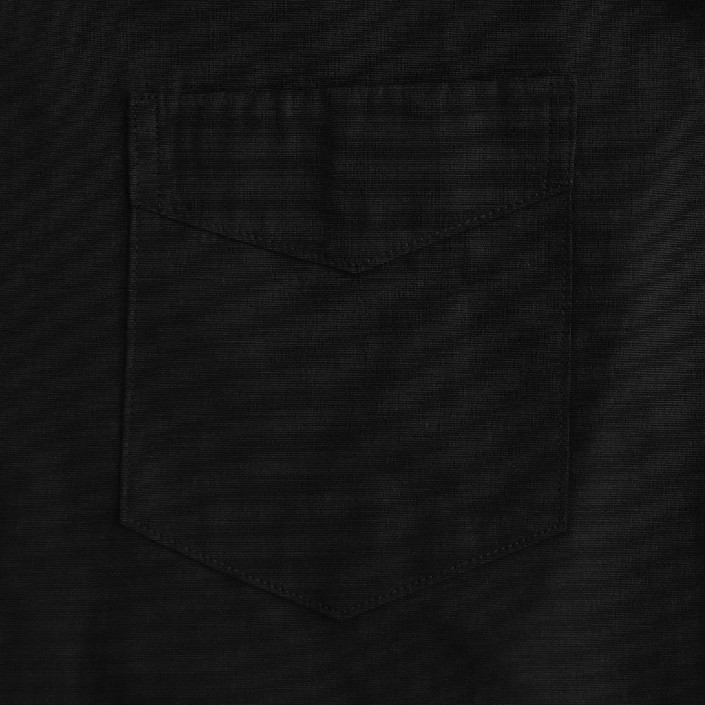 BAND COLLAR DRESS SHIRT #CHARCOAL [PM-LS02]