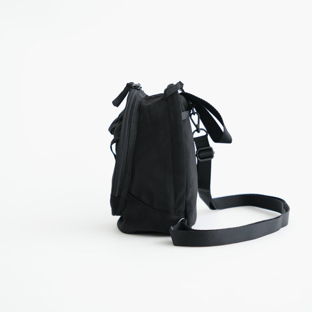 Synthetic Leather One Shoulder Bag #Black [N26FU014]