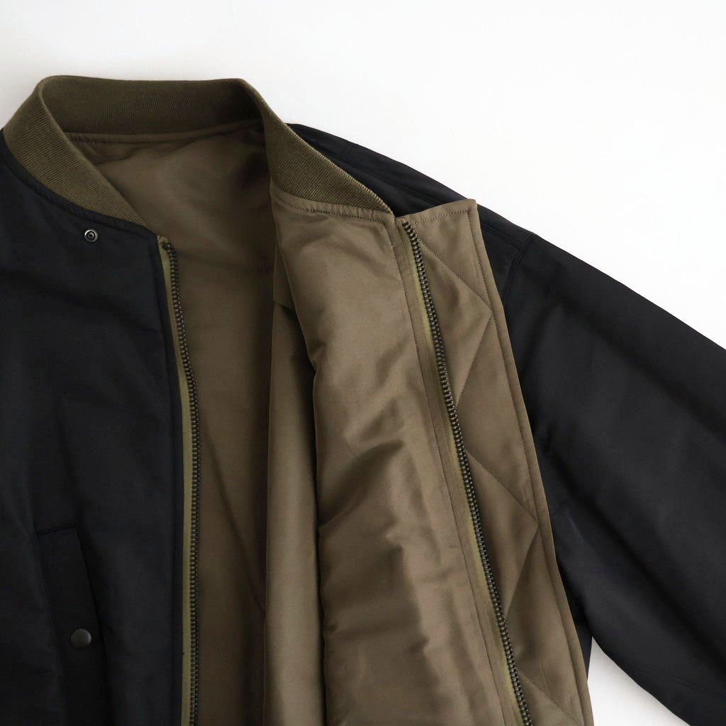 Poly-Silk Twill Modified MA1 #Khaki [BHS26F026]
