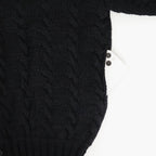 CABLE PATTERN GRANDPA CARDY #ONYX [262OJ-KN01]