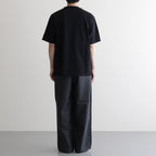 WIDE CYLINDER FIT EASY PANTS #GRAY STRIPE [M26A11PT01C]