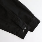 BAND COLLAR DRESS SHIRT #CHARCOAL [PM-LS02]