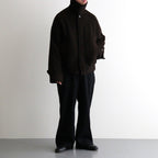 FLYING MAN JACKET #N.BLACK × N.BROWN [A25C19BL01C]