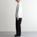 Soft&Hard Sweat Crew-Neck P/O #HeatherWhite [bROOTS24F21F25]