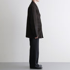 DOUBLE BREASTED JKT #BROWN [SH-62-C-NUBCK-4]