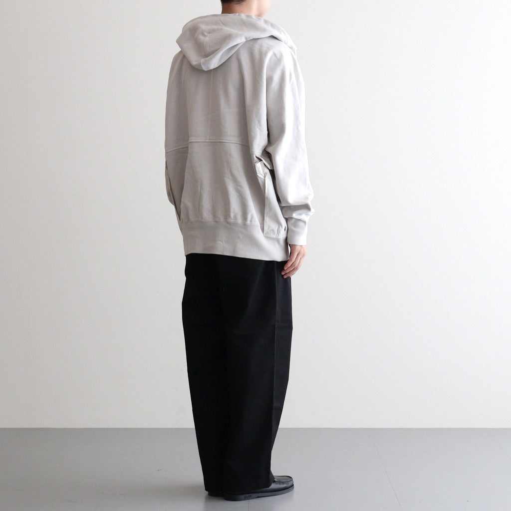 11oz Zip Up Hoodie #Stone [N25FH046]