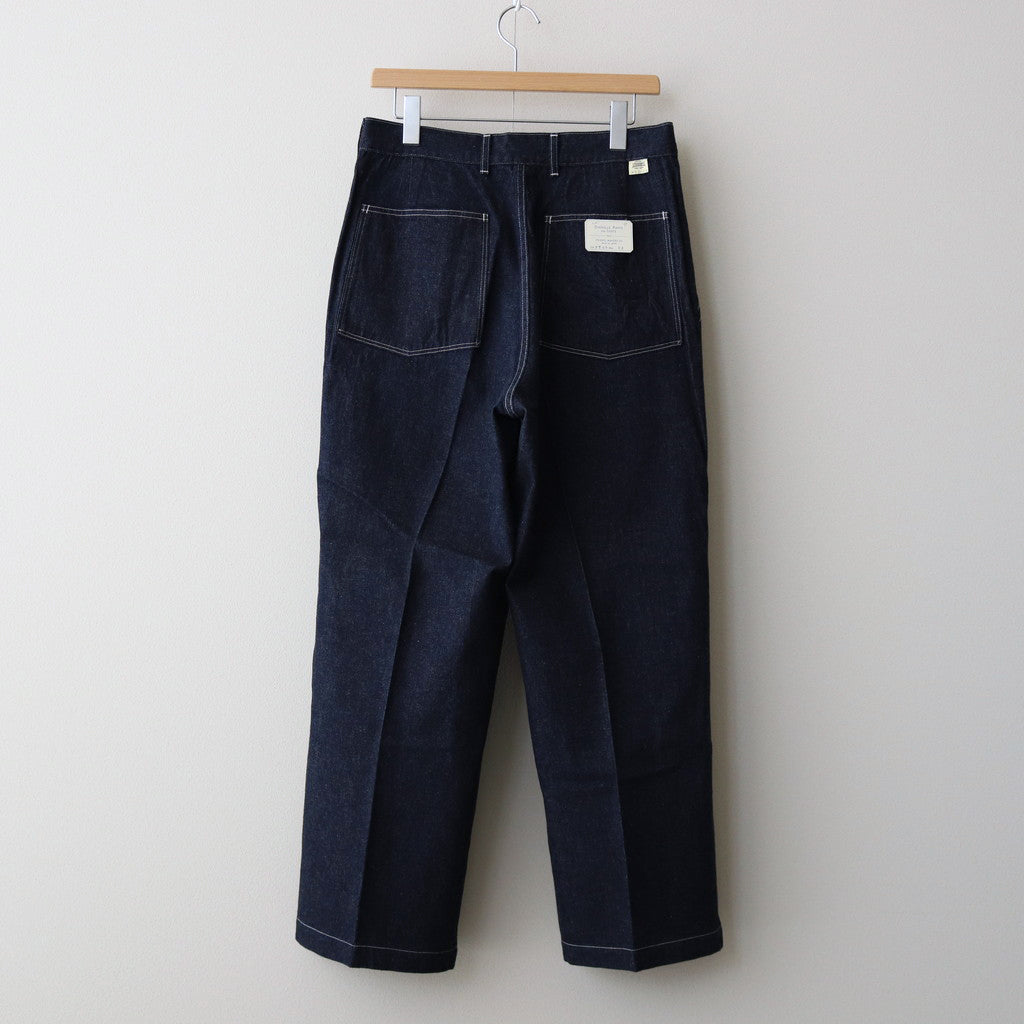 MIL DENIM TROUSERS #INDIGO [PM-PTM40]