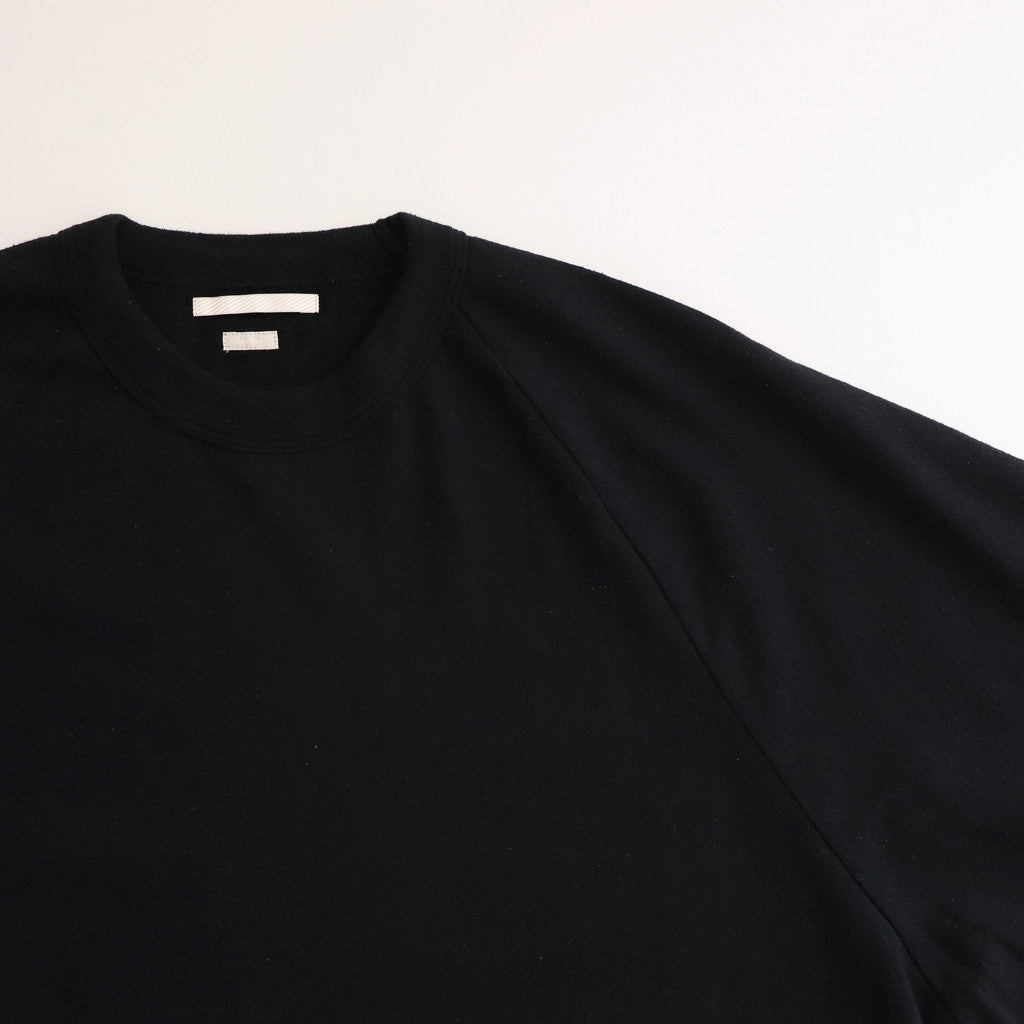 Co/Silk Nep Raglan Tee #BlackNavy [BHS24F037]