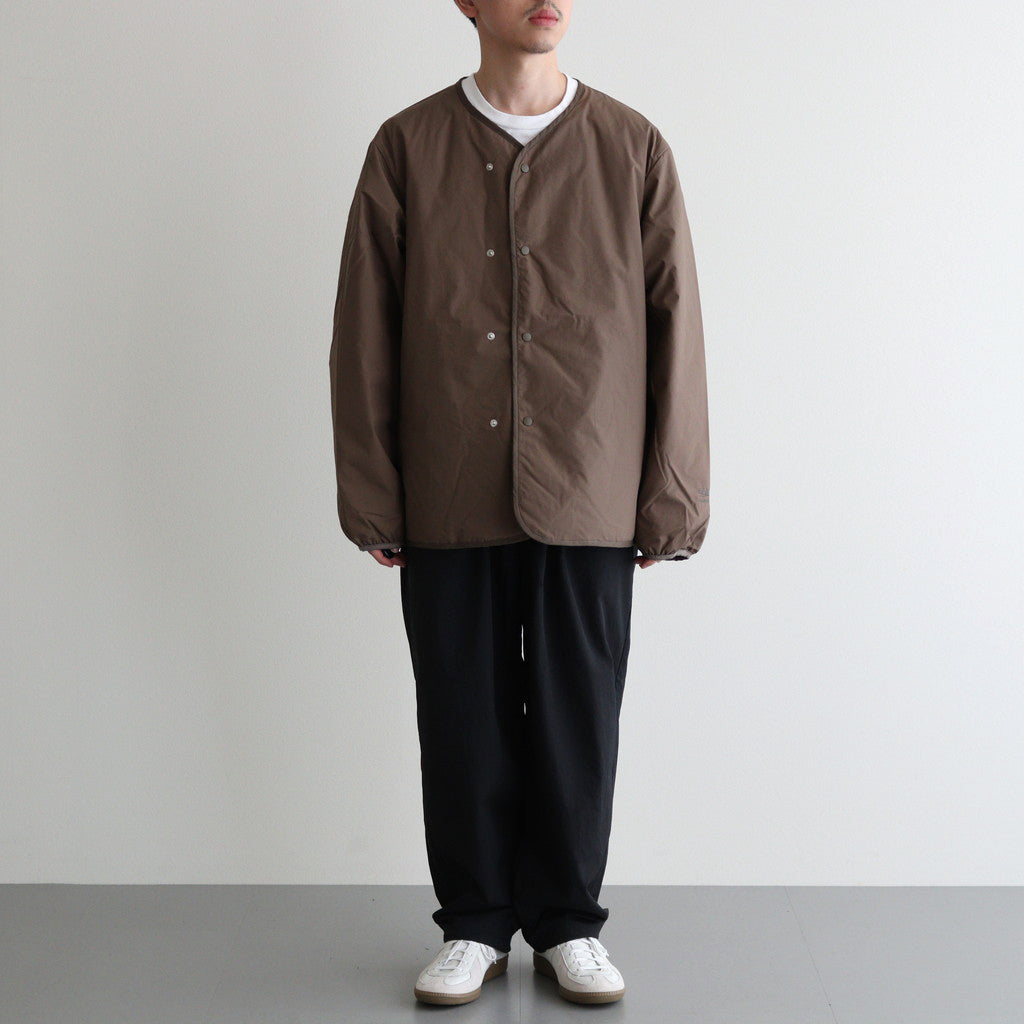 Reversible Down Cardigan #Khaki Beige [SUAF361]