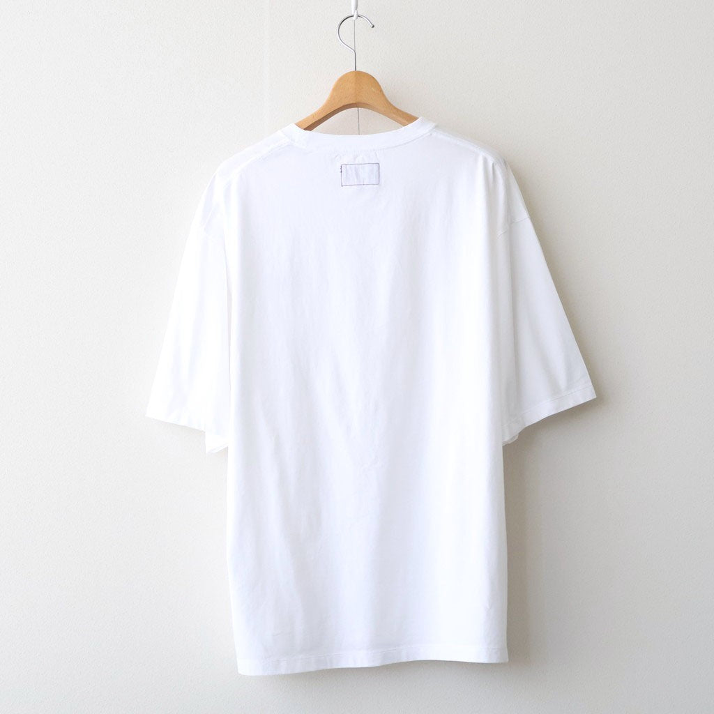 Garment Dyed Field Tee #White [N26ST068]