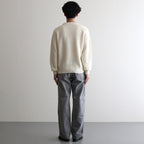 NON MULESING WOOL KN C/N P/O #WHITE [16542 60367]