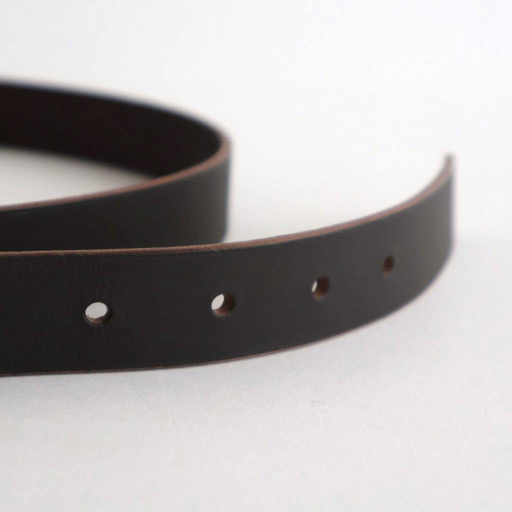 APROVEITER LEATHER BELT #BROWN