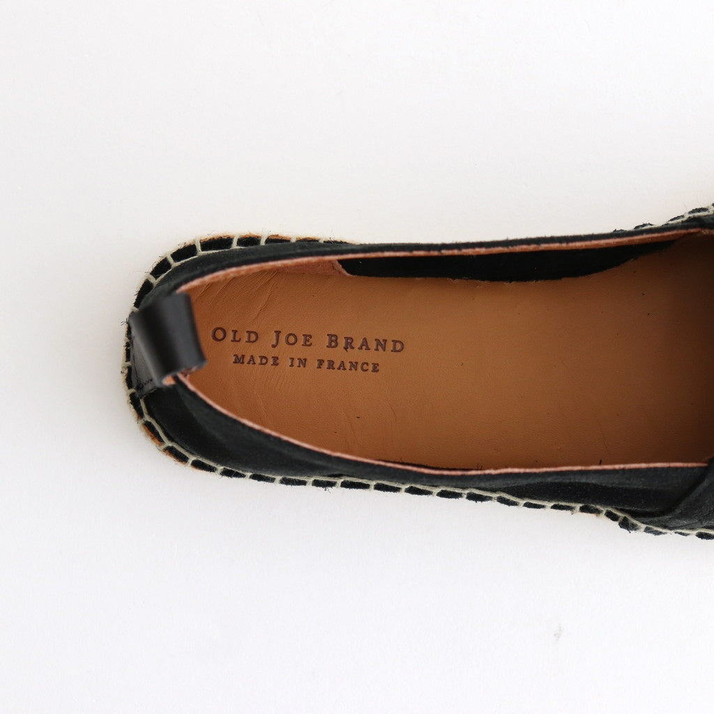 SQUARE TOE ESPADRILLES #BLACK [251OJ-FW06]
