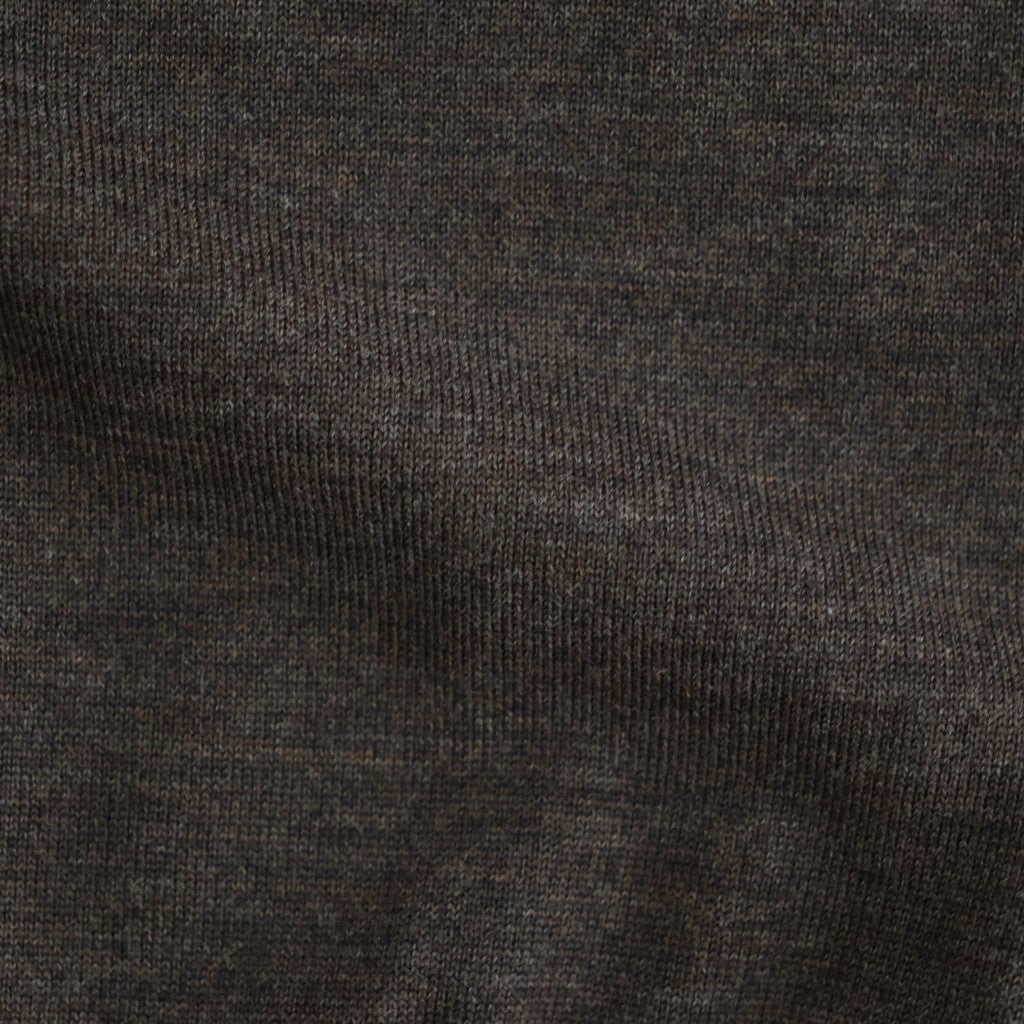 BABY WOOL CREW NECK #BROWN [BN-26FL-021]
