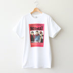 SHORT SLEEVE PRINT-T "NO SWEAT" #WHITE [DNA25T03]