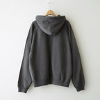 Garment Dyed Field Zip Up Hoodie #Asphalt Gray [N26FH057]