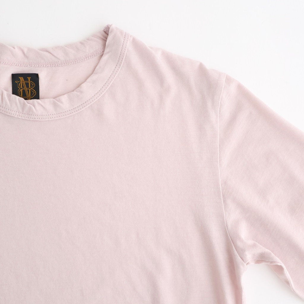 CHIFFON LONG T-SHIRT #PINK [BN-26SL-046]
