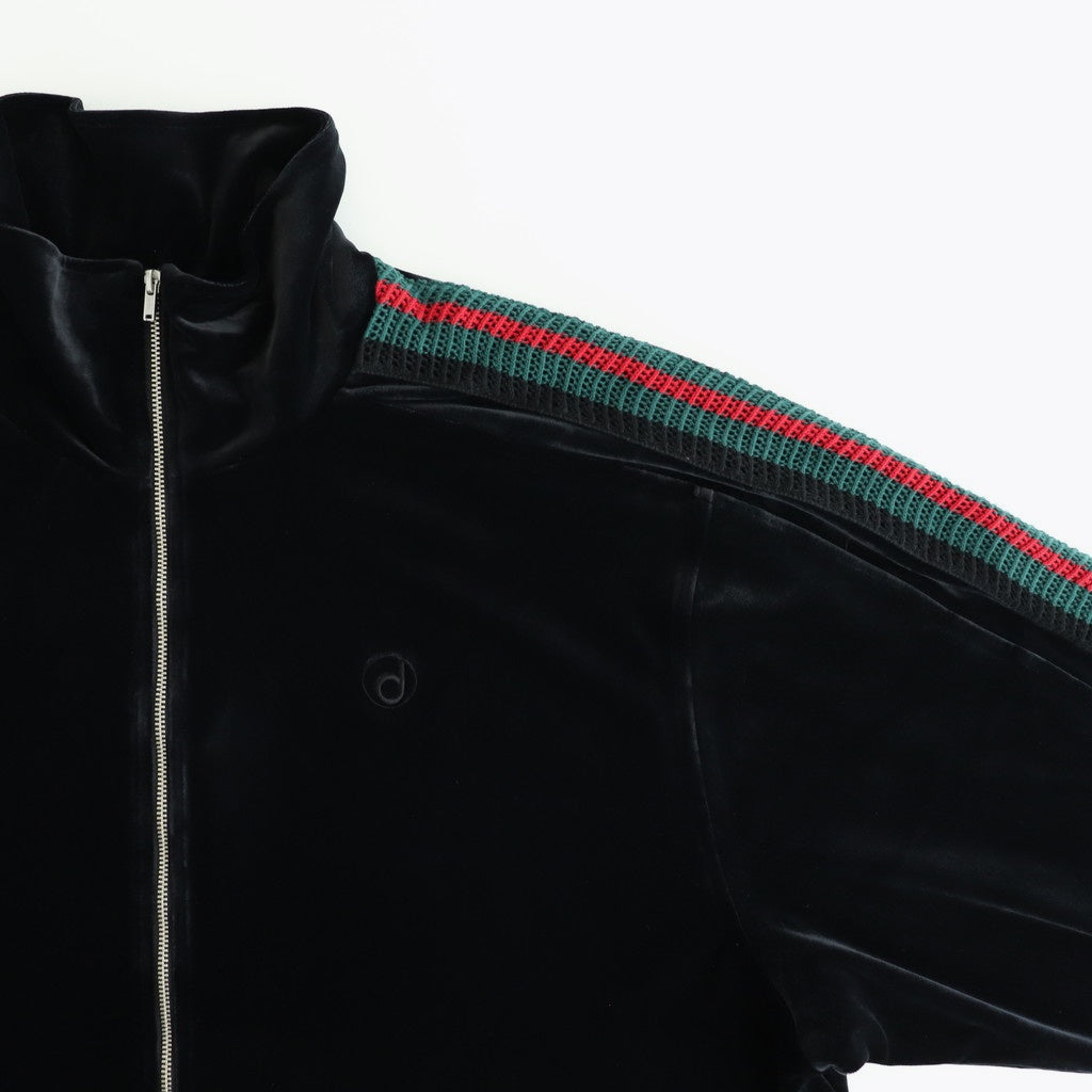 TRACK JACKET VELOURS #BLACK [DNA25B03-B]