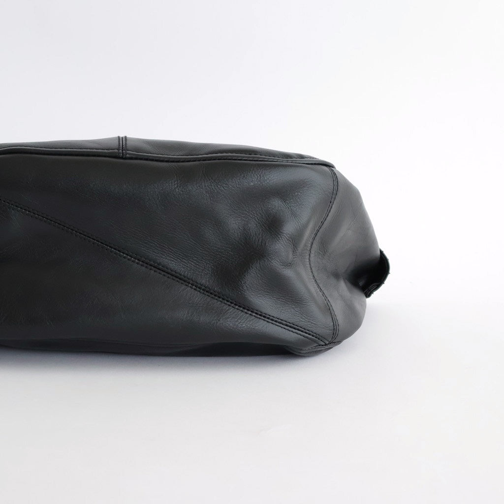 NEWSPAPER BAG M #BLACK [BG-27-C-COW.AN-4]