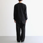 Field Crewneck Sweatshirt #Black [N24FH060]
