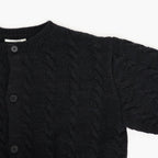 CABLE PATTERN GRANDPA CARDY #ONYX [262OJ-KN01]