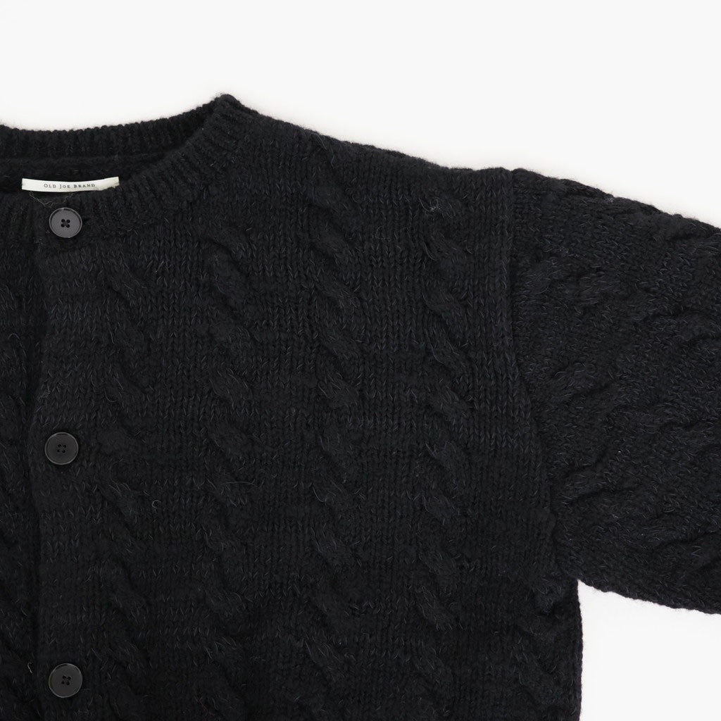 CABLE PATTERN GRANDPA CARDY #ONYX [262OJ-KN01]