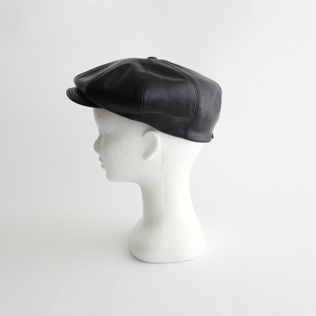 HORSEHIDE CASQUETTE - OLDBOY #BLACK [V01005]